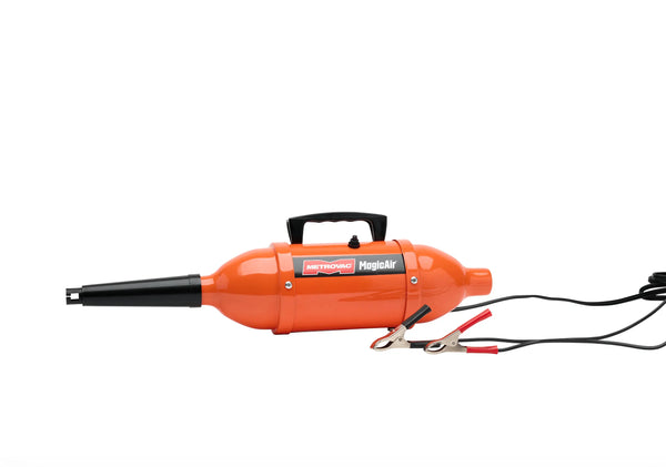 Metrovac MagicAir logo and product name displayed in bold typography - Battery Clips