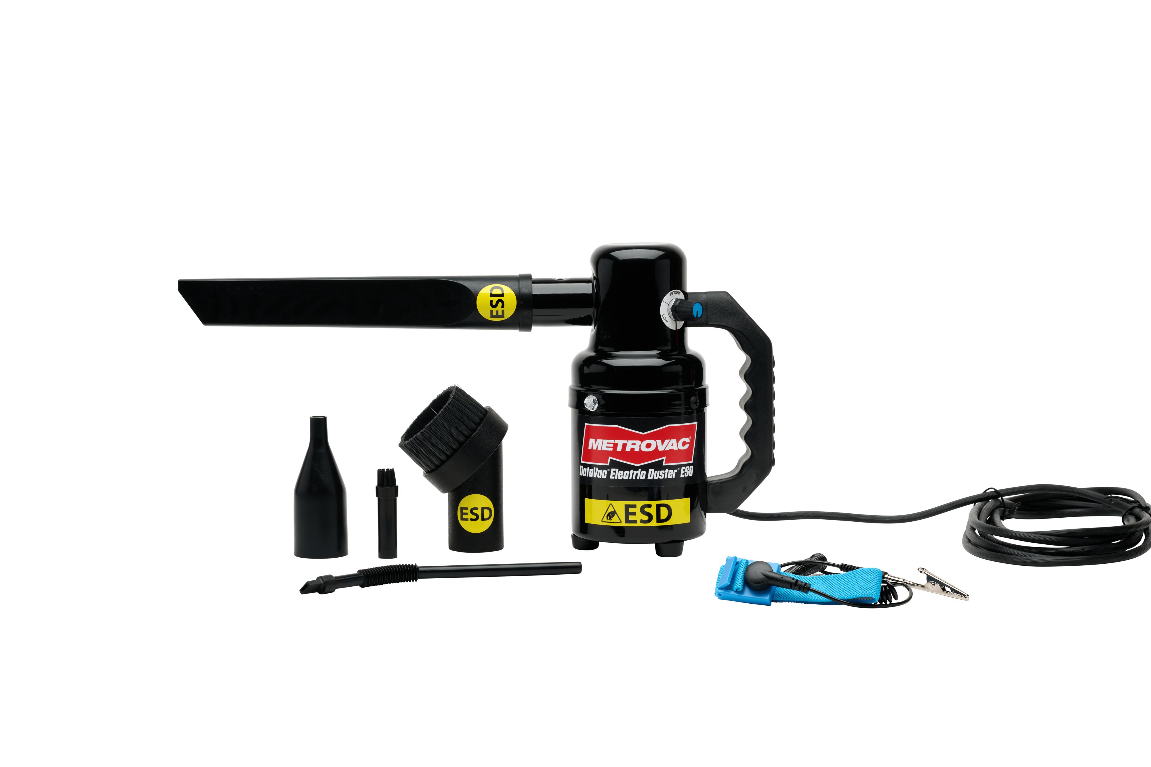 220/240V DataVac® Variable Speed ESD Safe Electric Duster® ED-500-ESDV