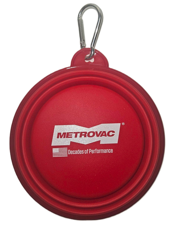 MetroVac Collapsible Travel Silicone Pet Bowl